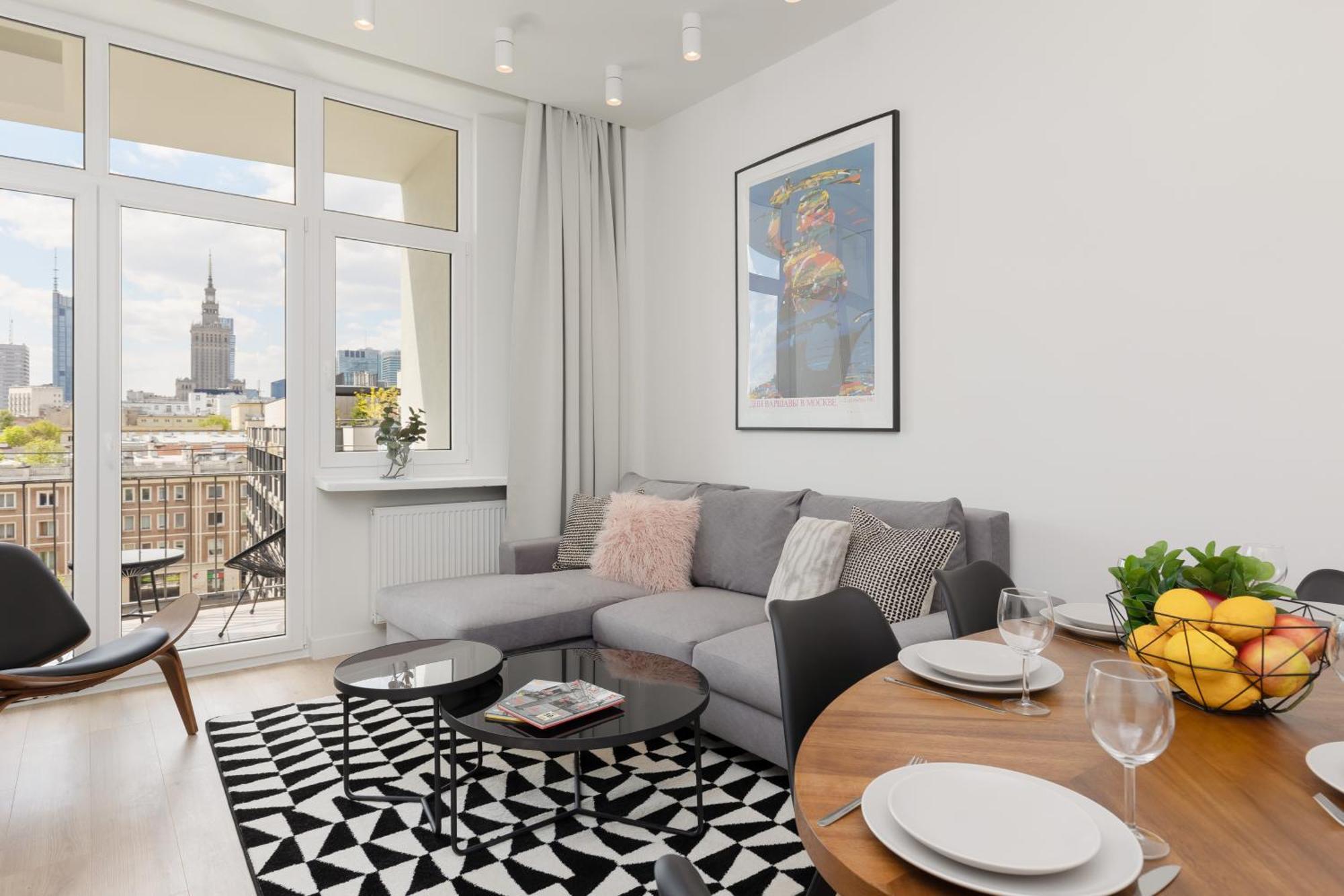Panorama Spacious By Renters Prestige Warschau